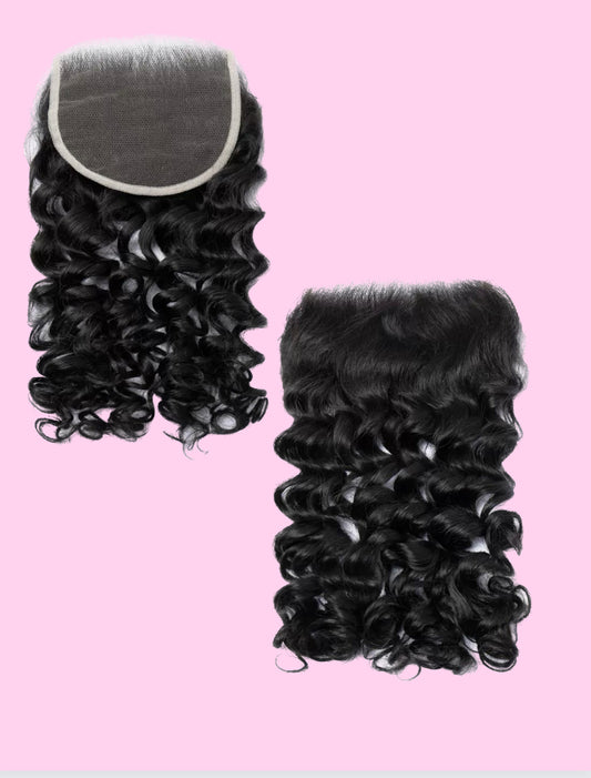 5x5 Closure Brazilian Deep Wave