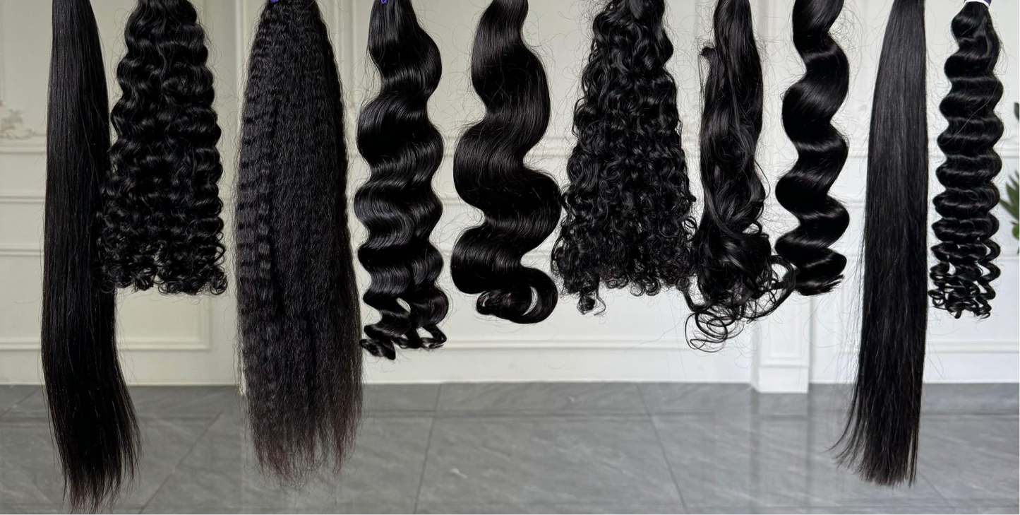 Burmese Bulk Human Hair